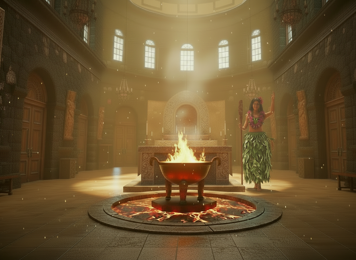 The Grand Entrance into the Temple